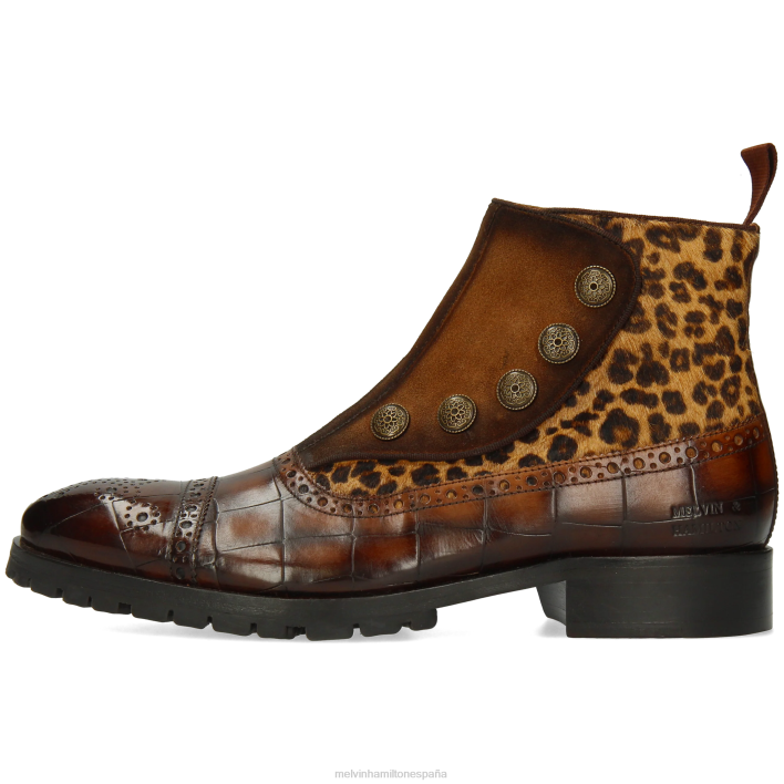 patricio 22 hombres Melvin & Hamilton marrón JRT492 botines