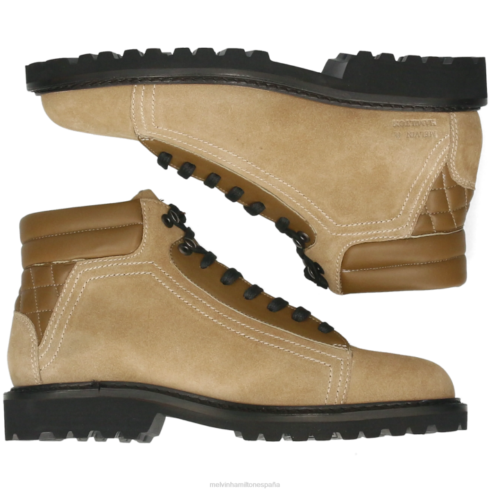 paul 3 hombres Melvin & Hamilton beige JRT4108 botines