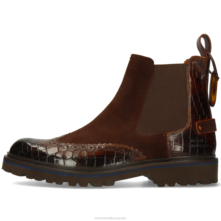 perforar 26 hombres Melvin & Hamilton marrón JRT4101 botines