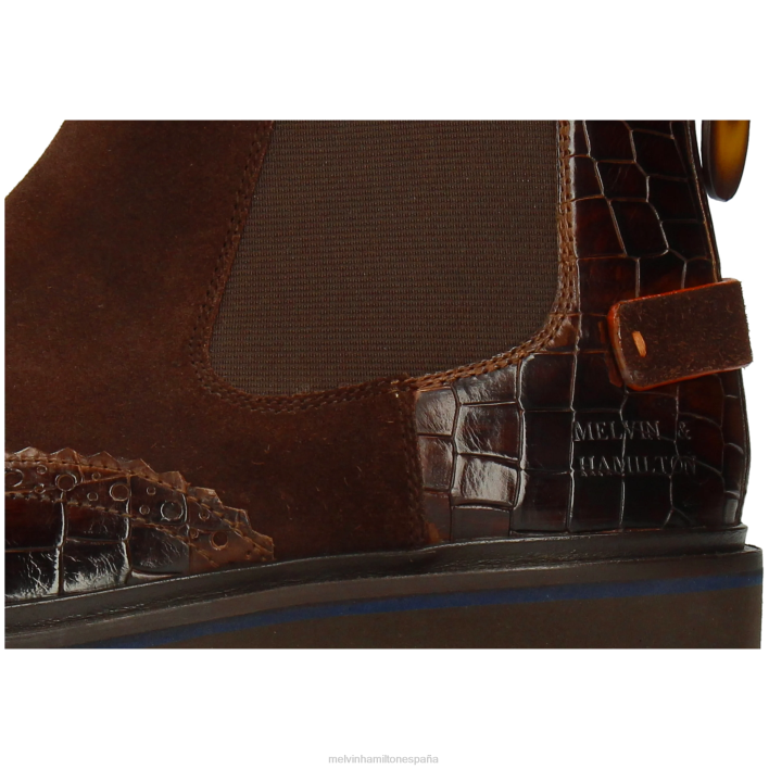 perforar 26 hombres Melvin & Hamilton marrón JRT4101 botines