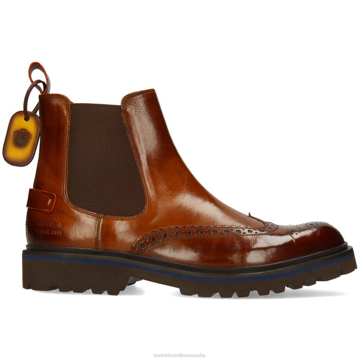 perforar 26 hombres Melvin & Hamilton marrón JRT446 botines