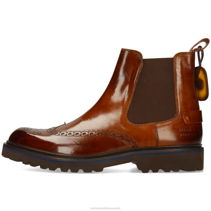 perforar 26 hombres Melvin & Hamilton marrón JRT446 botines