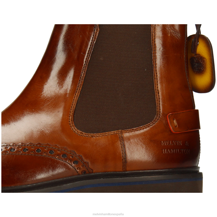 perforar 26 hombres Melvin & Hamilton marrón JRT446 botines