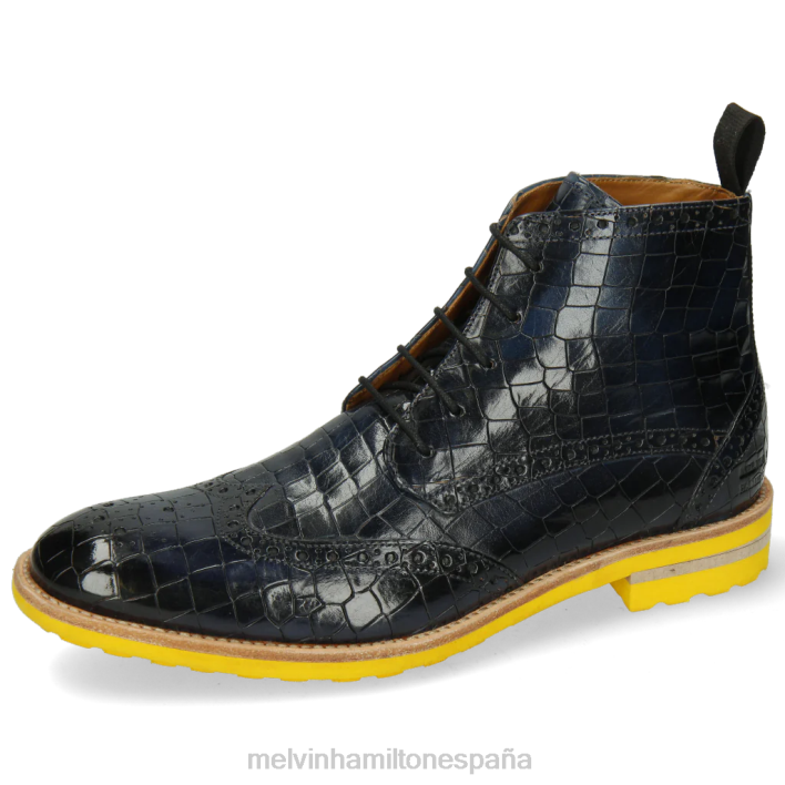 remolino 10 hombres Melvin & Hamilton azul JRT4148 botines