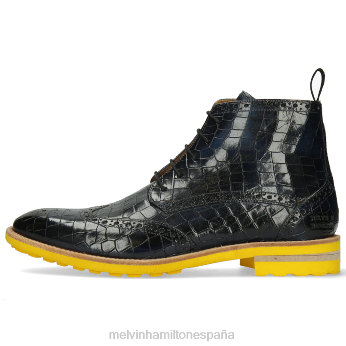remolino 10 hombres Melvin & Hamilton azul JRT4148 botines