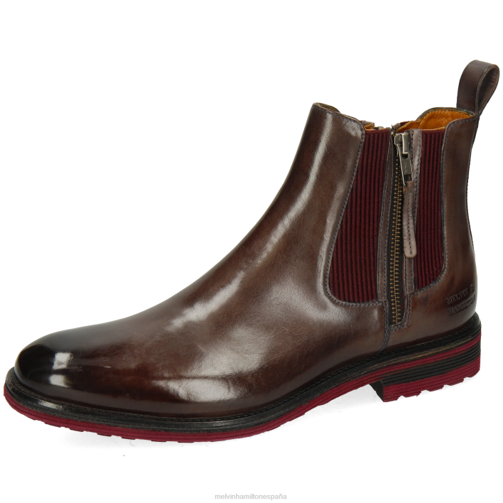 remolino 25 hombres Melvin & Hamilton gris JRT4110 botines