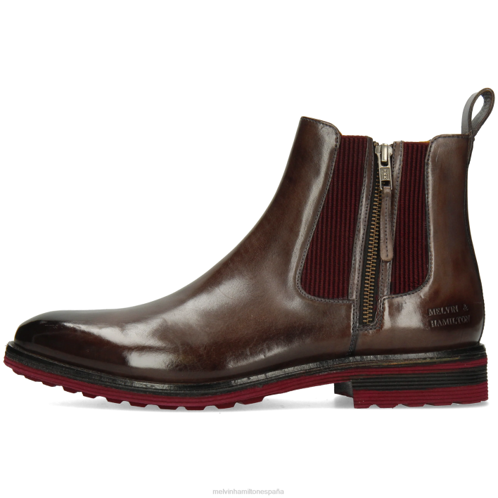 remolino 25 hombres Melvin & Hamilton gris JRT4110 botines
