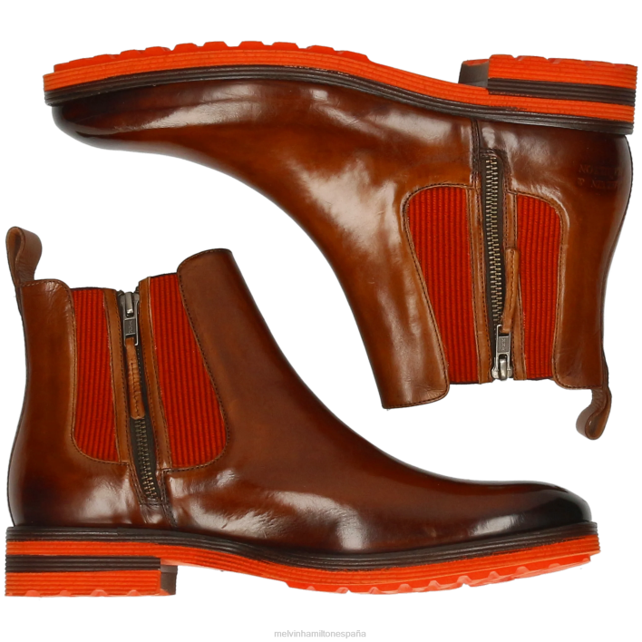 remolino 25 hombres Melvin & Hamilton marrón JRT4102 botines