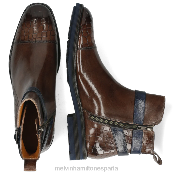 remolino 9 hombres Melvin & Hamilton gris JRT4141 botines
