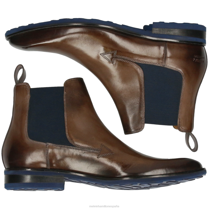 ryder 12 hombres Melvin & Hamilton gris JRT481 botines