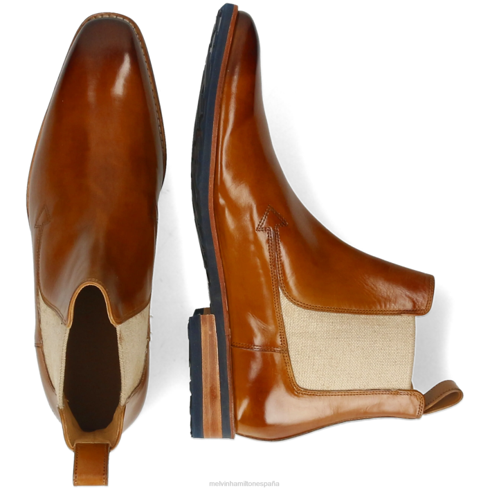 ryder 12 hombres Melvin & Hamilton marrón JRT444 botines