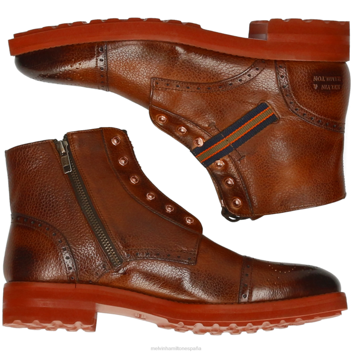tom 23 hombres Melvin & Hamilton marrón JRT472 botines