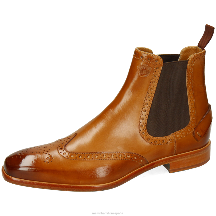 vínculo 3 hombres Melvin & Hamilton marrón JRT437 botines