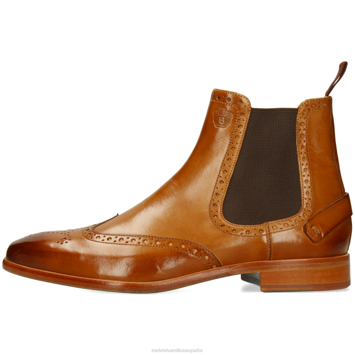 vínculo 3 hombres Melvin & Hamilton marrón JRT437 botines