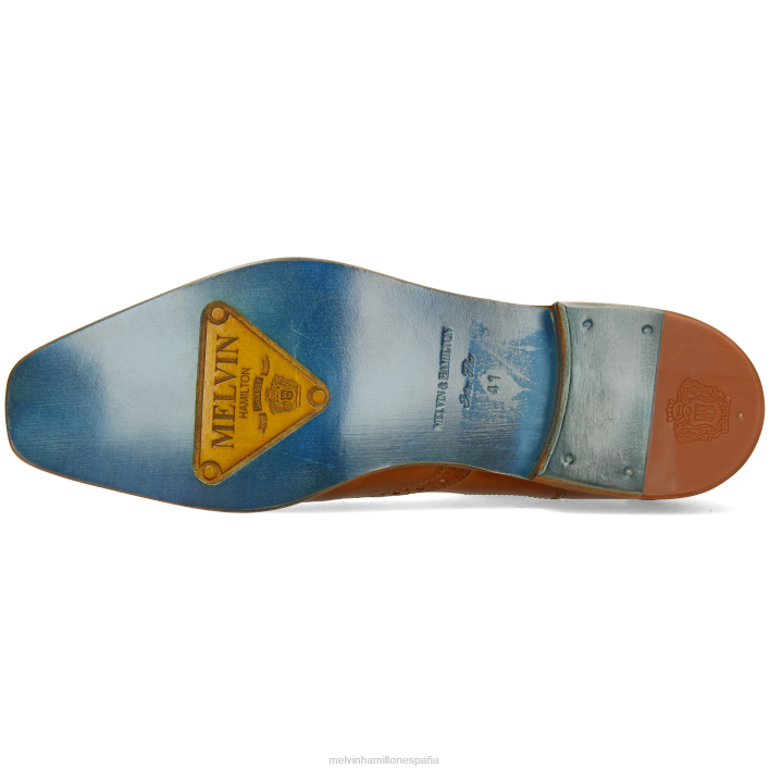 vínculo 3 hombres Melvin & Hamilton marrón JRT437 botines