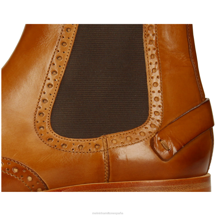 vínculo 3 hombres Melvin & Hamilton marrón JRT437 botines
