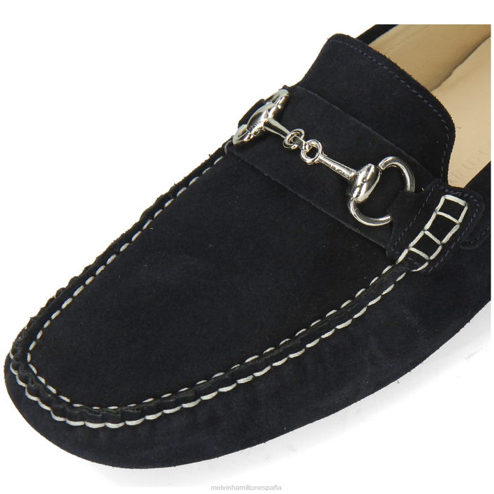 Nelson 16 hombres Melvin & Hamilton azul JRT4230 mocasines