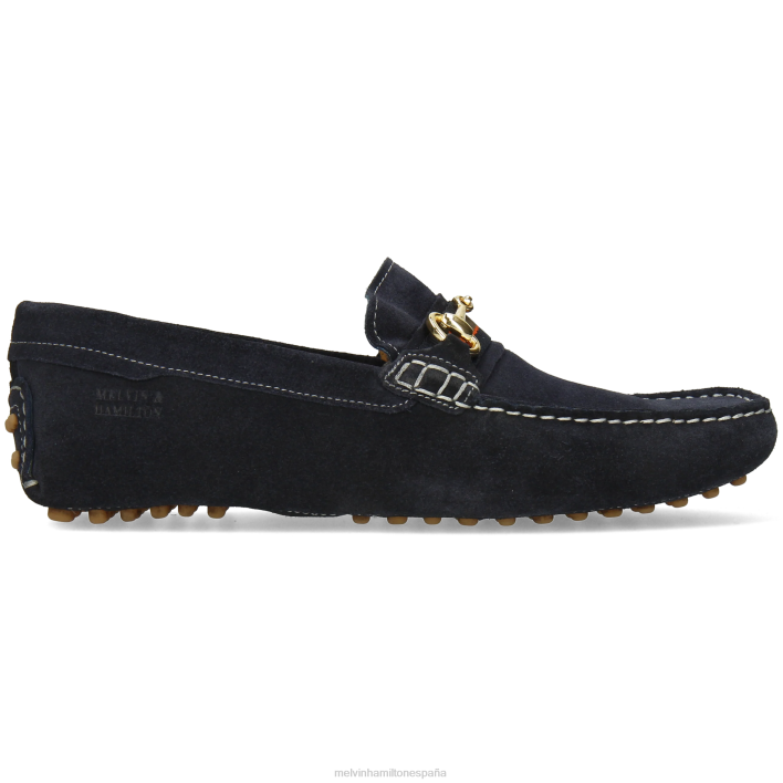 Nelson 16 hombres Melvin & Hamilton azul JRT4314 mocasines