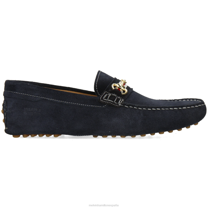 Nelson 16 hombres Melvin & Hamilton azul JRT4315 mocasines