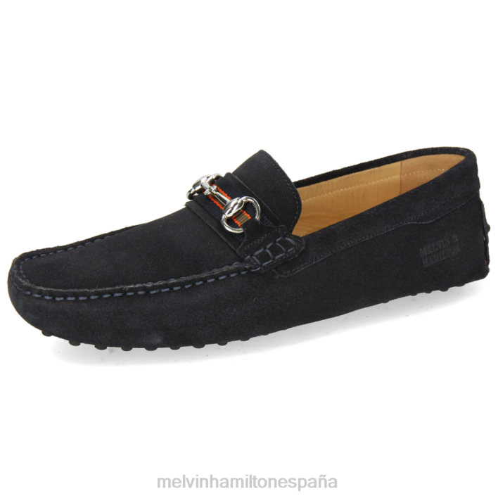 Nelson 16 hombres Melvin & Hamilton azul JRT4316 mocasines