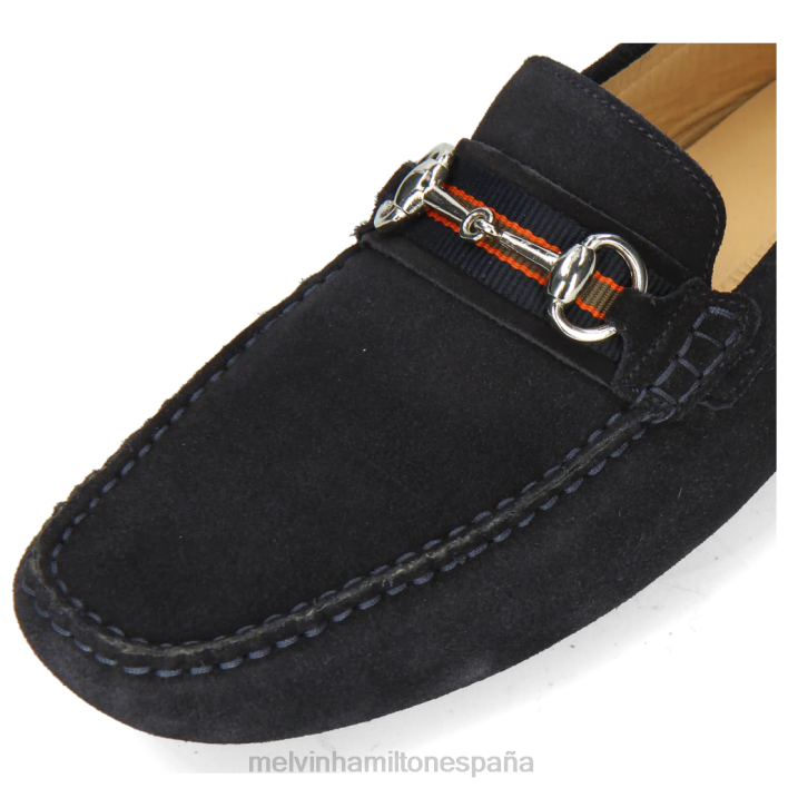 Nelson 16 hombres Melvin & Hamilton azul JRT4316 mocasines