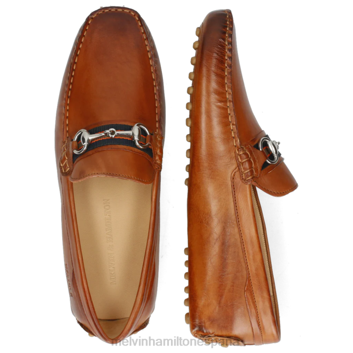 Nelson 16 hombres Melvin & Hamilton marrón JRT4325 mocasines