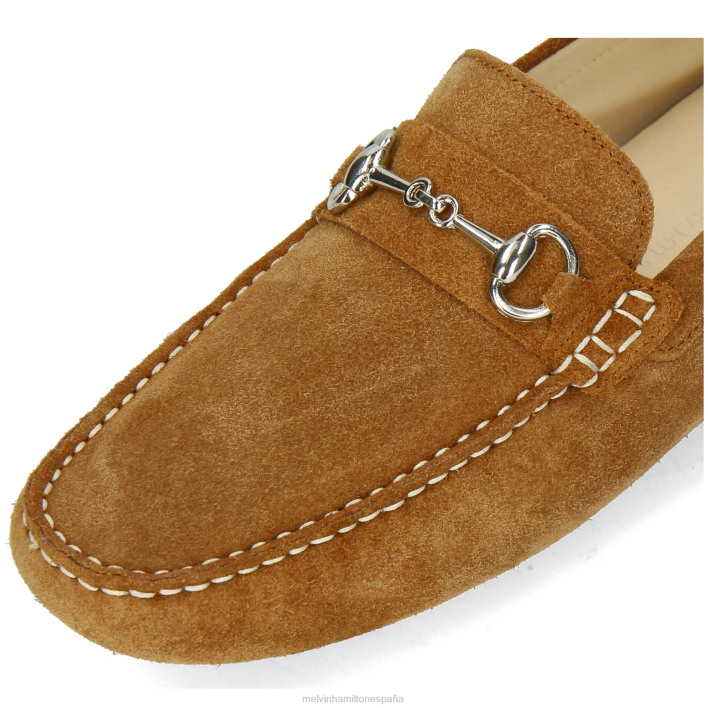 Nelson 16 hombres Melvin & Hamilton marrón claro JRT4256 mocasines