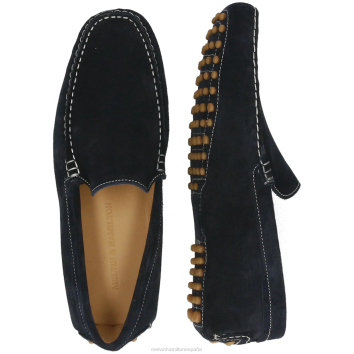 Nelson 1 hombres Melvin & Hamilton azul JRT4293 mocasines
