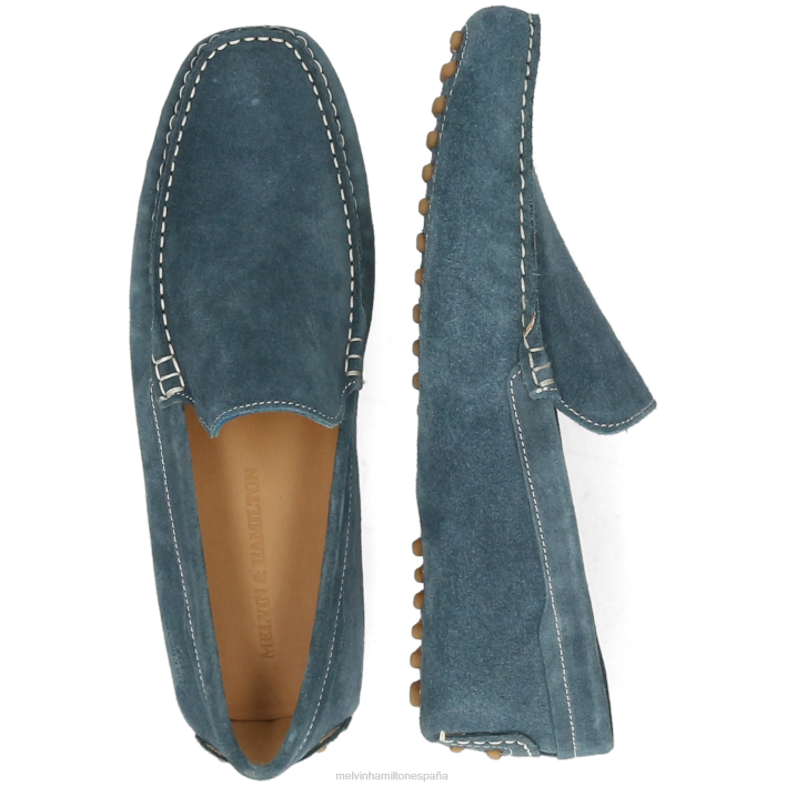 Nelson 1 hombres Melvin & Hamilton azul JRT4310 mocasines