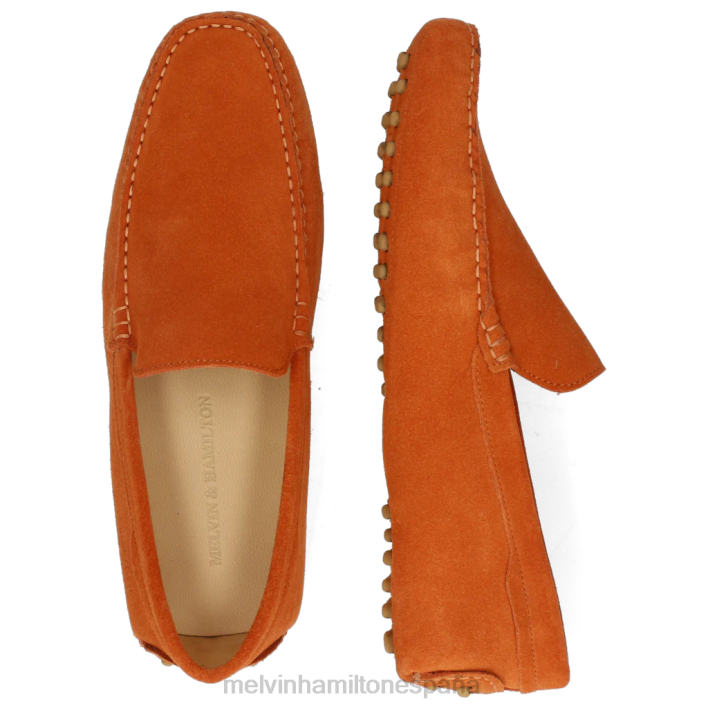 Nelson 1 hombres Melvin & Hamilton naranja JRT4291 mocasines