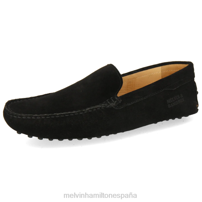 Nelson 1 hombres Melvin & Hamilton negro JRT4320 mocasines