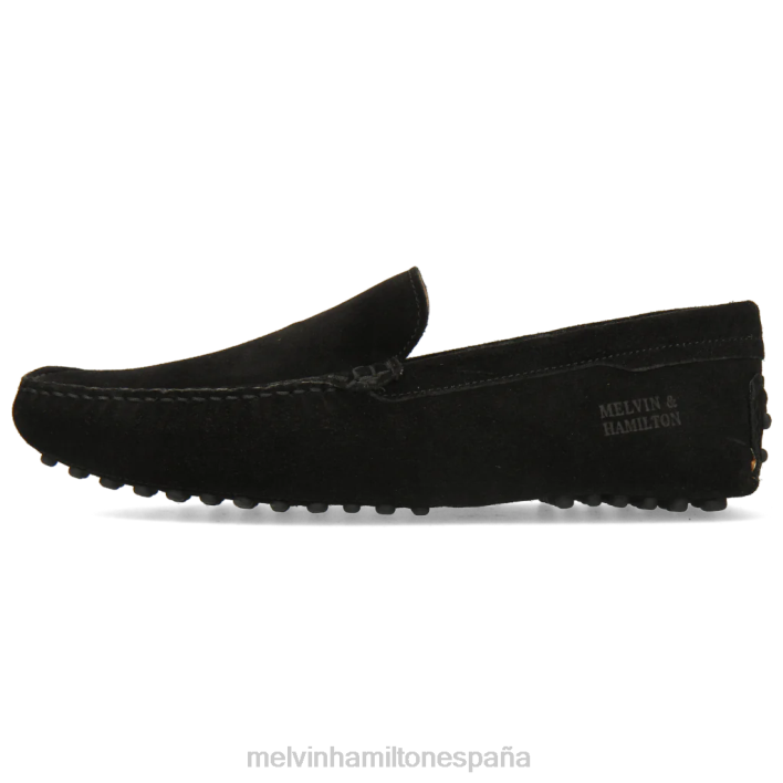 Nelson 1 hombres Melvin & Hamilton negro JRT4320 mocasines