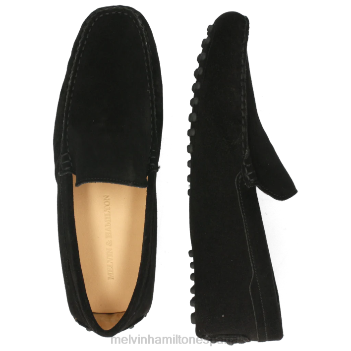 Nelson 1 hombres Melvin & Hamilton negro JRT4320 mocasines
