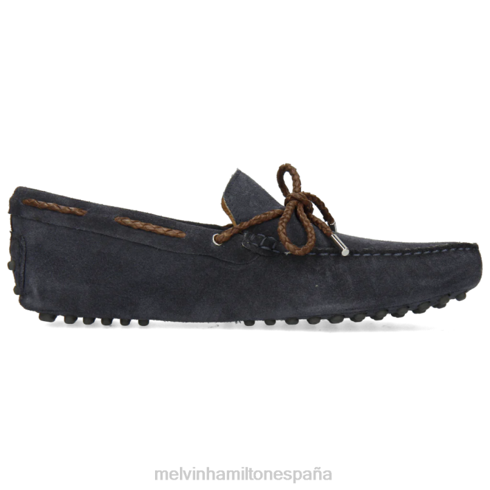 Nelson 3 hombres Melvin & Hamilton azul JRT4300 mocasines