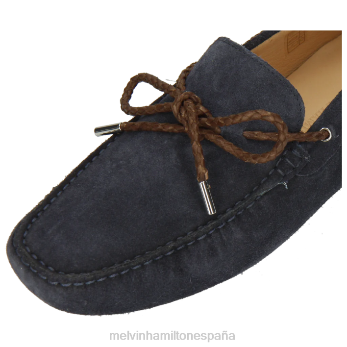 Nelson 3 hombres Melvin & Hamilton azul JRT4300 mocasines