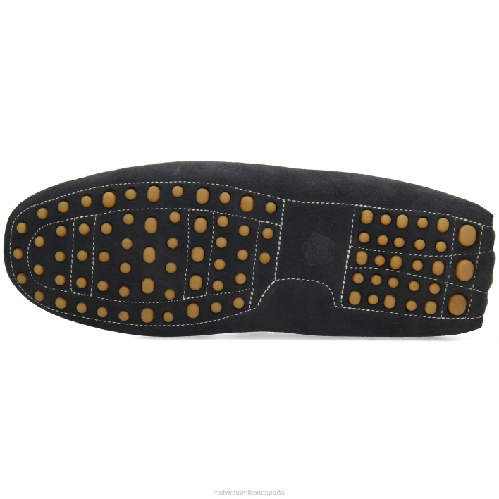 Nelson 3 hombres Melvin & Hamilton azul JRT4306 mocasines