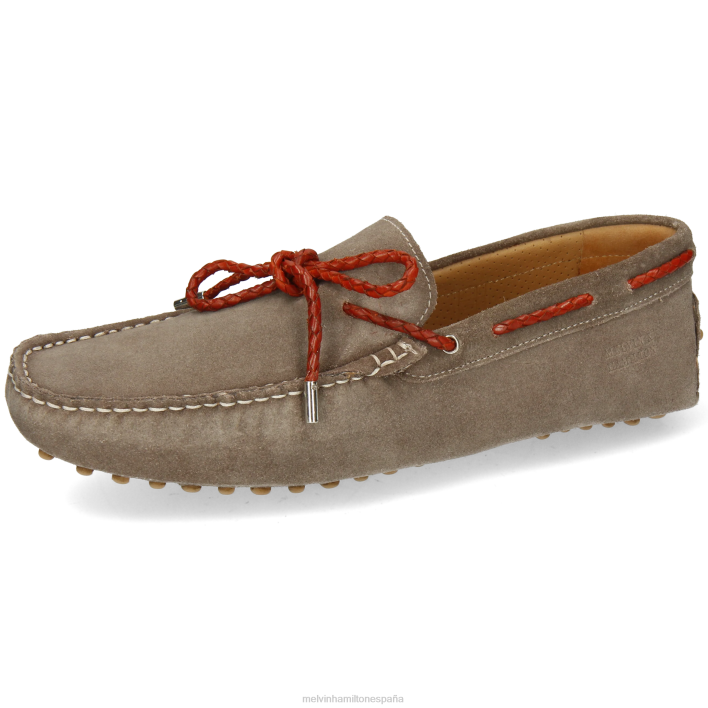 Nelson 3 hombres Melvin & Hamilton gris JRT4311 mocasines
