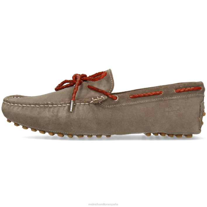 Nelson 3 hombres Melvin & Hamilton gris JRT4311 mocasines