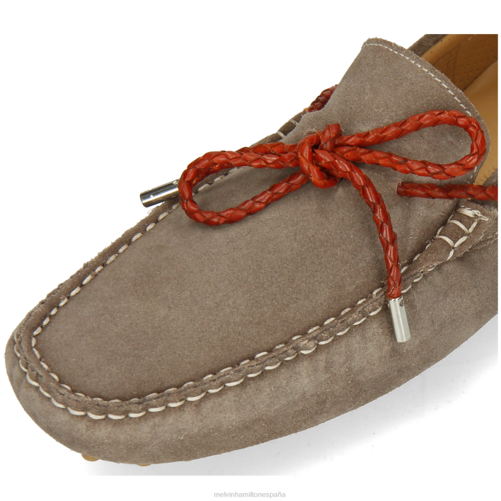 Nelson 3 hombres Melvin & Hamilton gris JRT4311 mocasines