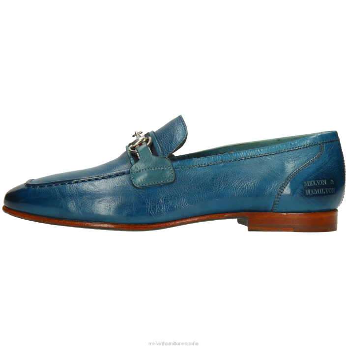 cliva 16 hombres Melvin & Hamilton azul JRT4240 mocasines