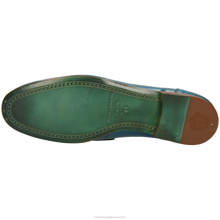 cliva 16 hombres Melvin & Hamilton azul JRT4240 mocasines
