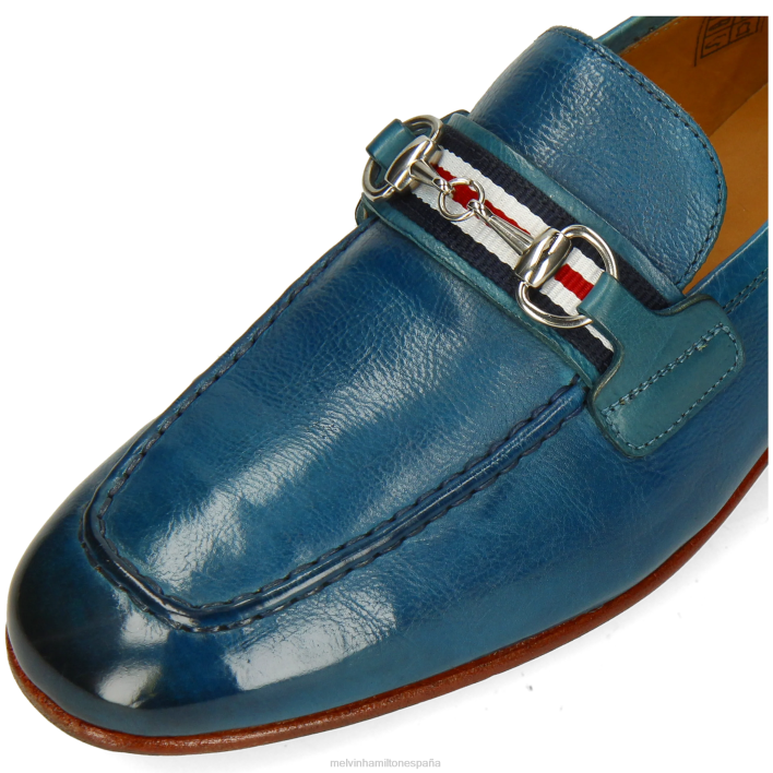 cliva 16 hombres Melvin & Hamilton azul JRT4240 mocasines