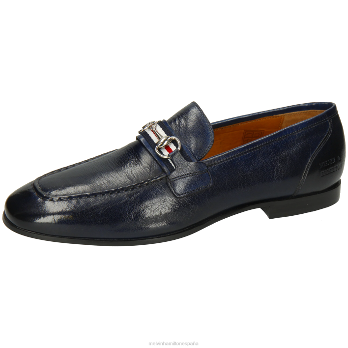 cliva 16 hombres Melvin & Hamilton azul JRT4254 mocasines