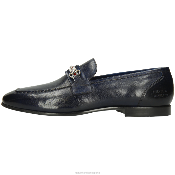 cliva 16 hombres Melvin & Hamilton azul JRT4254 mocasines