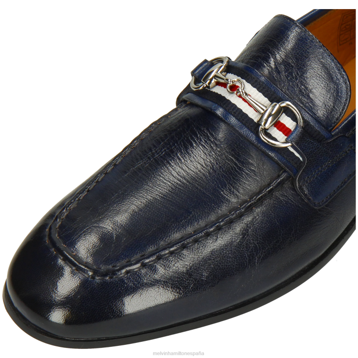 cliva 16 hombres Melvin & Hamilton azul JRT4254 mocasines