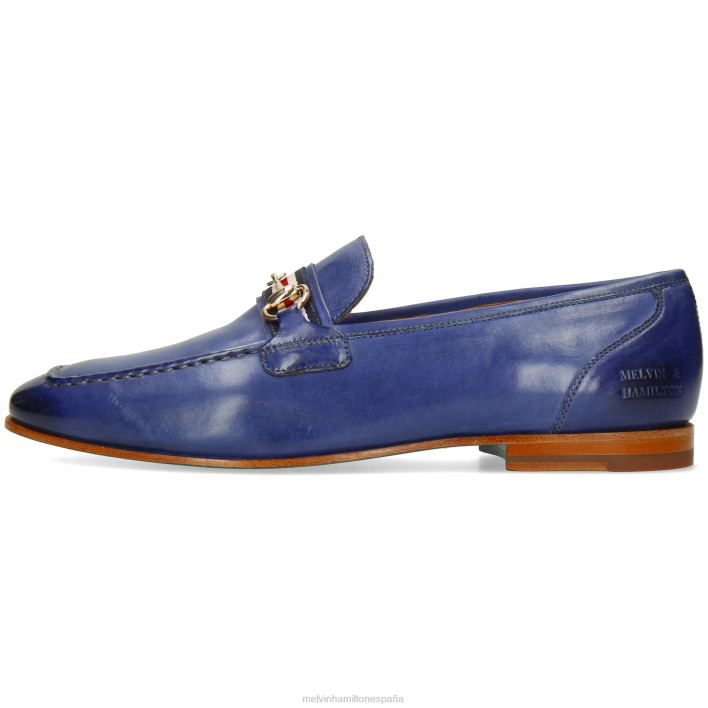 cliva 16 hombres Melvin & Hamilton azul JRT4257 mocasines