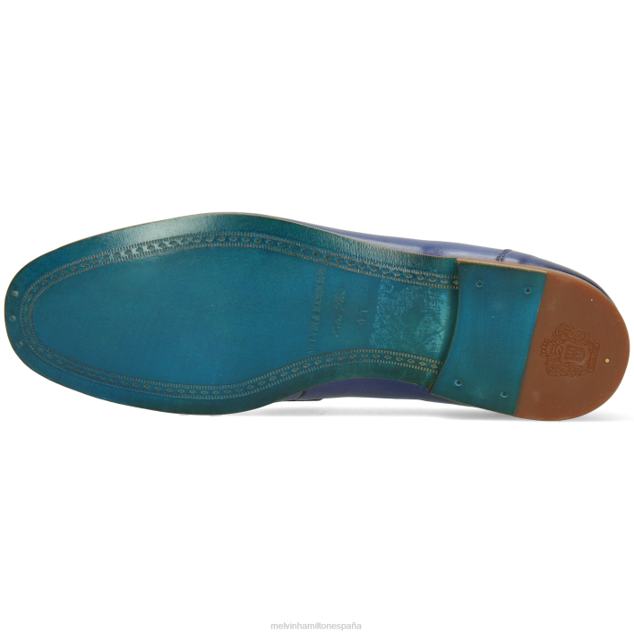 cliva 16 hombres Melvin & Hamilton azul JRT4257 mocasines