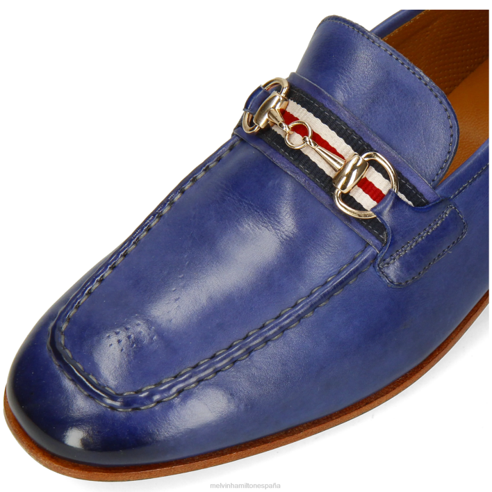 cliva 16 hombres Melvin & Hamilton azul JRT4257 mocasines