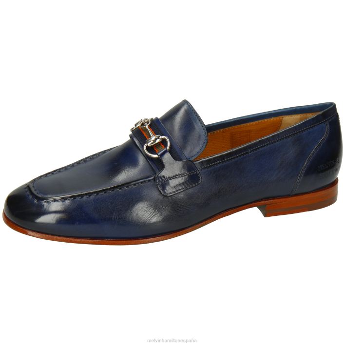 cliva 16 hombres Melvin & Hamilton azul JRT4259 mocasines