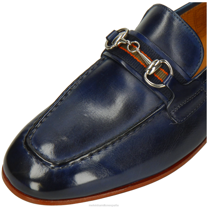 cliva 16 hombres Melvin & Hamilton azul JRT4259 mocasines